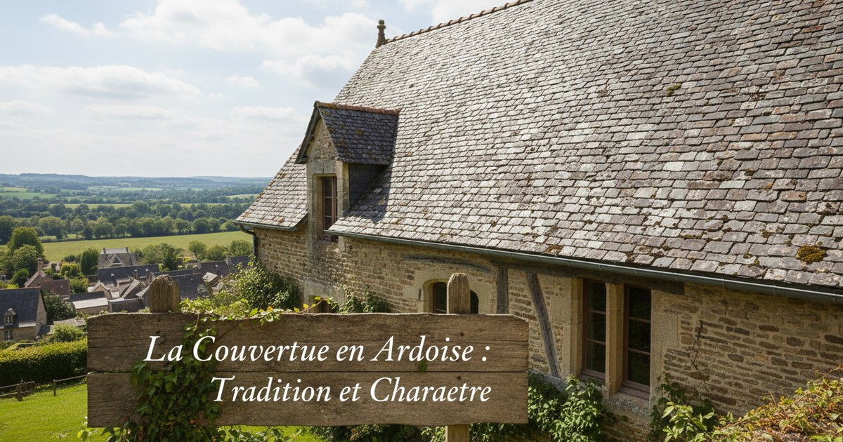 La couverture en ardoise : tradition et caractère