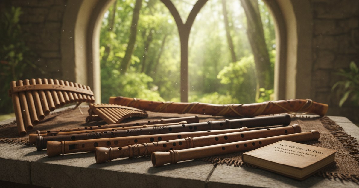 Les flûtes de bois : instruments ancestraux et intemporels