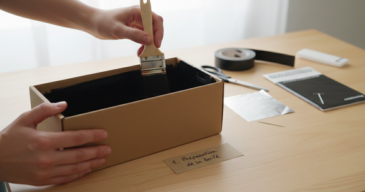 Fabriquer son premier sténopé en boîte : guide pratique